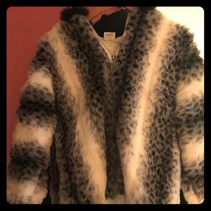 Faux fur coat. MAKE ME AN OFFER!